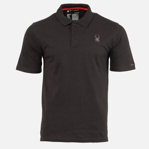 Spyder Polo 3 Pack Mens Large Black NWT Bundle Deal